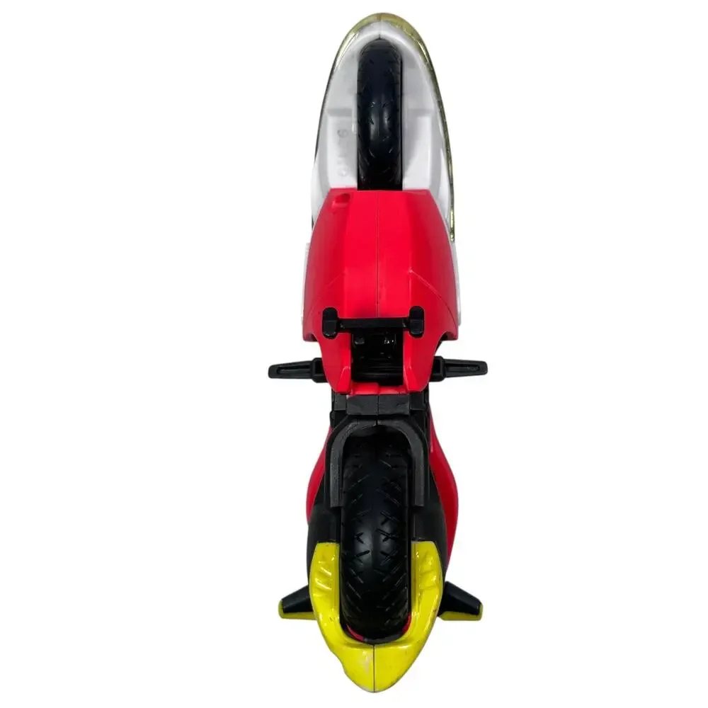 Bandai Power Ranger Time Force Red Vector Cycle Action Vehicle Toy 8